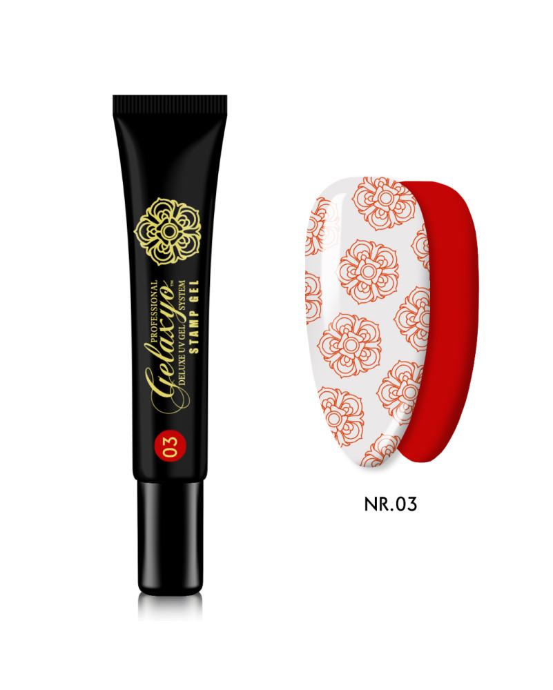 GELAXYO STAMP GEL 03 RED