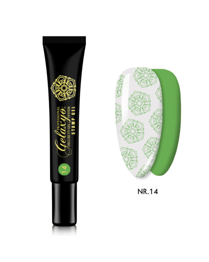 GELAXYO STAMP GEL 14 GREEN