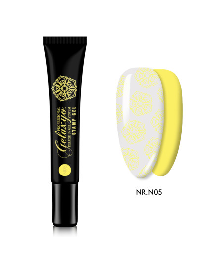 GELAXYO STAMP GEL N05 YELLOW NEON