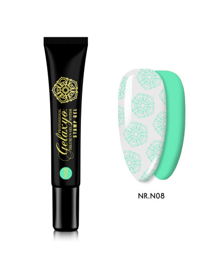 GELAXYO STAMP GEL N08 BLUE NEON