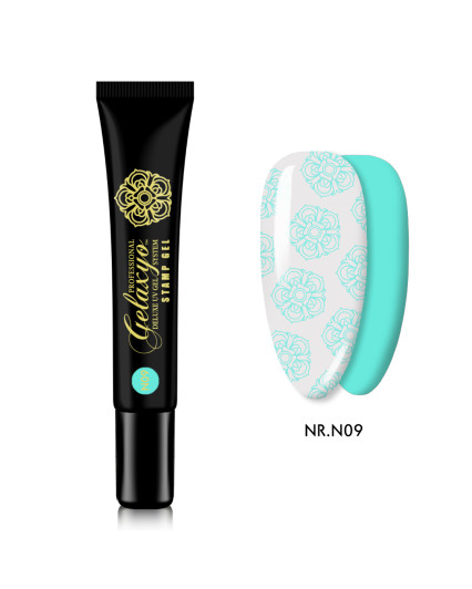 GELAXYO STAMP GEL N09 BLUE NEON