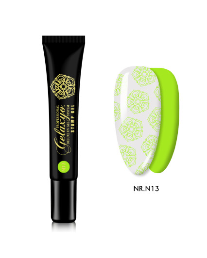 GELAXYO STAMP GEL N13 GREEN NEON