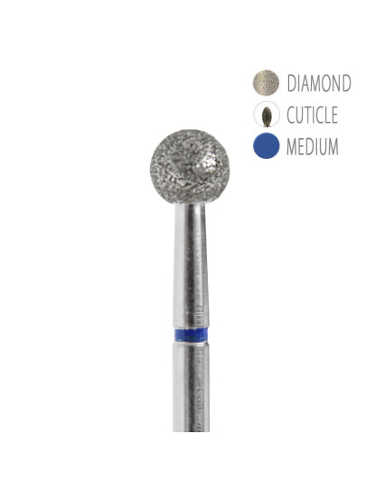 BIT DIAMANTAT - SFERĂ ALBASTRU 5,0MM