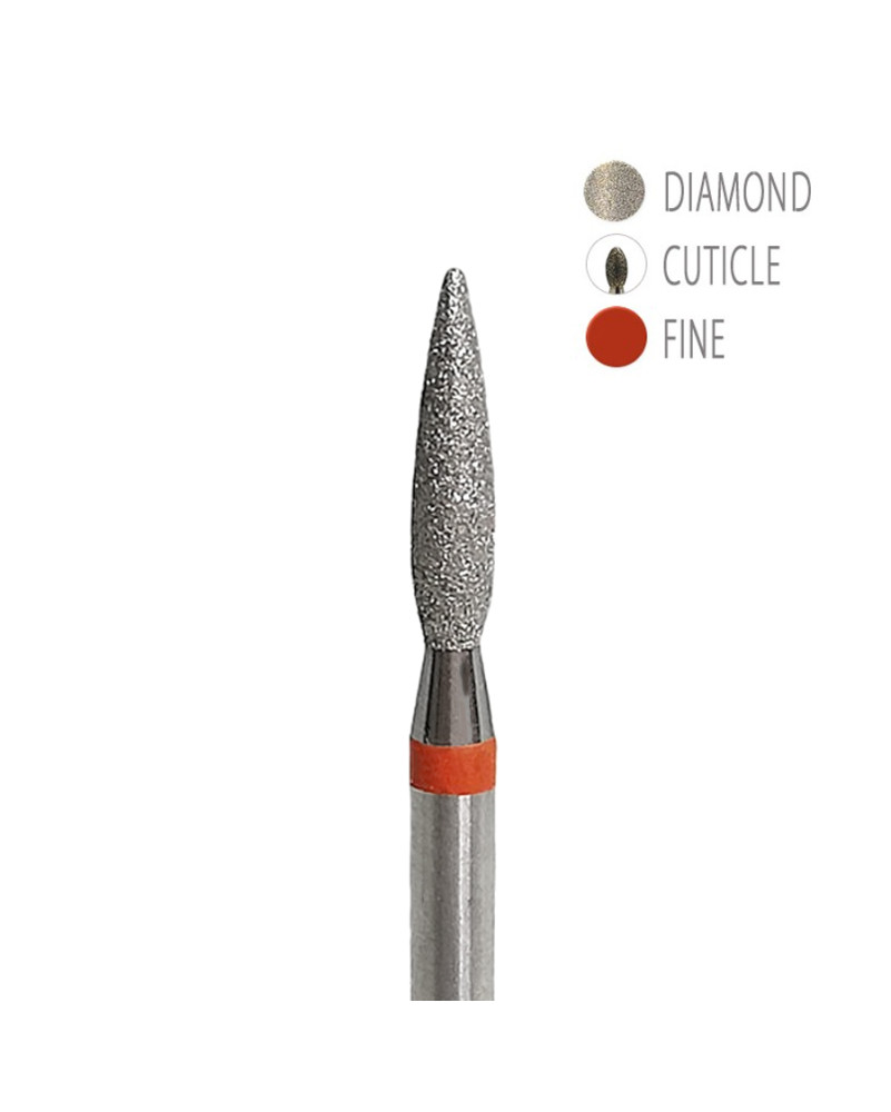 BIT DIAMANTAT - FLACĂRĂ ROȘU 2,1X9MM
