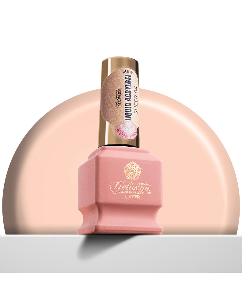 GELAXYO LIQUID ACRYLGEL HEMA FREE SHEER04 7ml