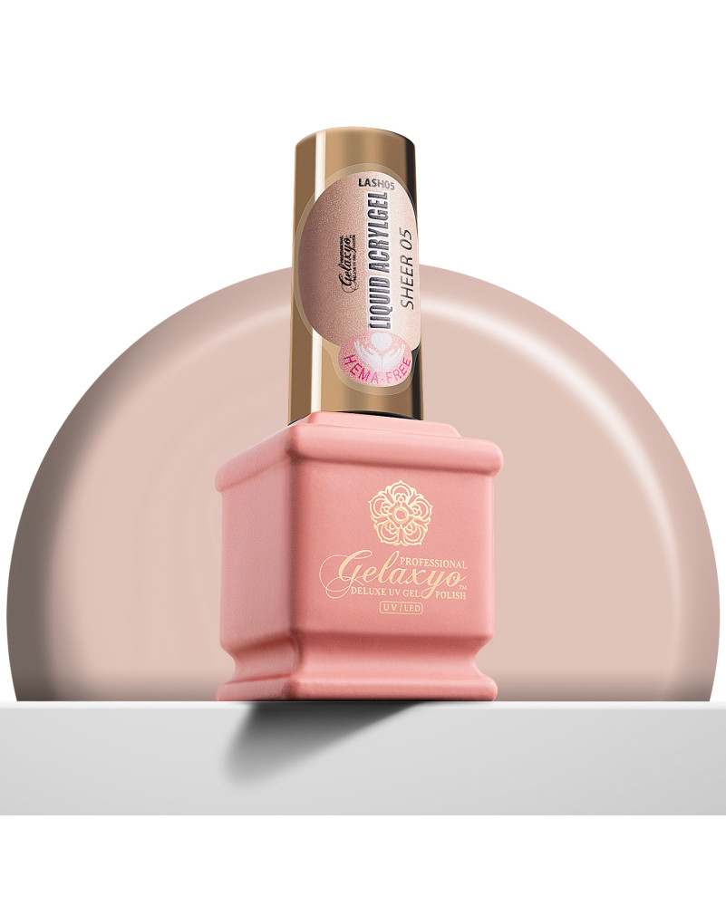GELAXYO LIQUID ACRYLGEL HEMA FREE SHEER05 15ml
