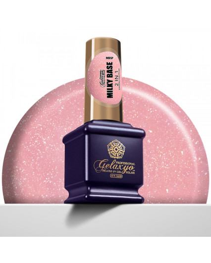 GELAXYO MILKY SPARKLING PINK 2IN1 15ML