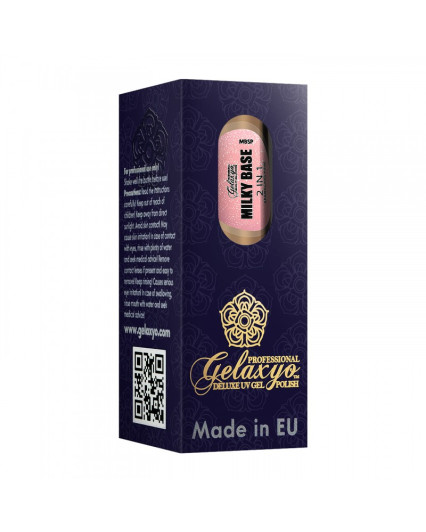 GELAXYO MILKY SPARKLING PINK 2IN1 15ML