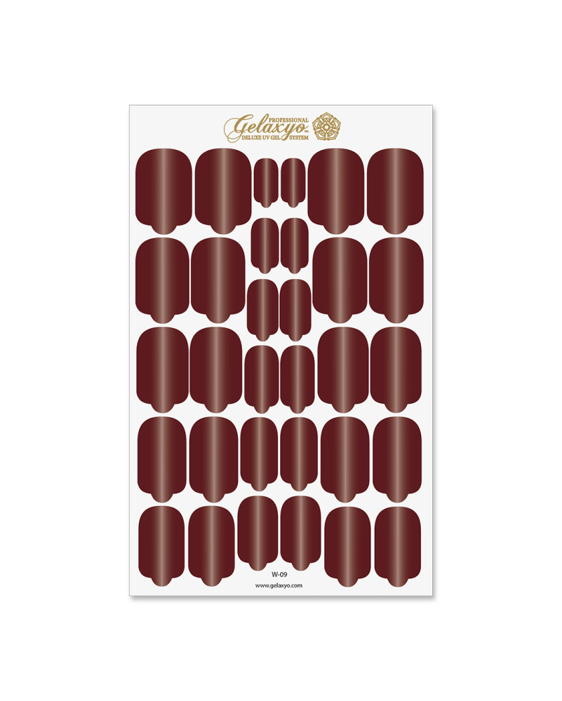NAIL WRAPS GELAXYO - W09