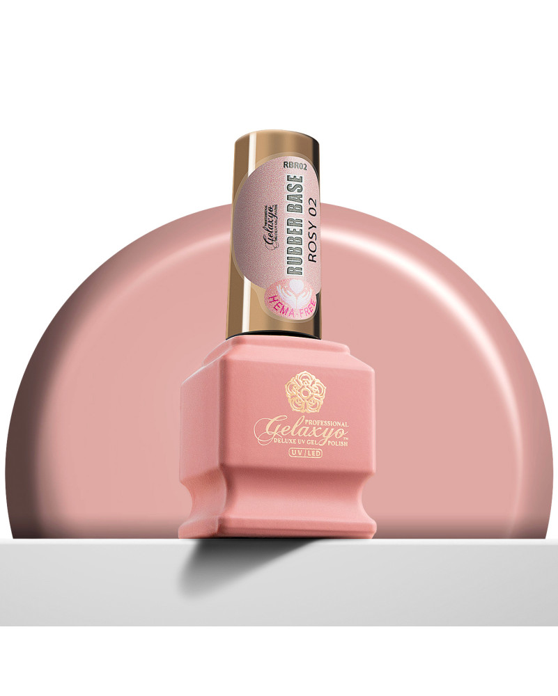 GELAXYO RUBBER BASE ROSY 02 - HEMA FREE 7ml