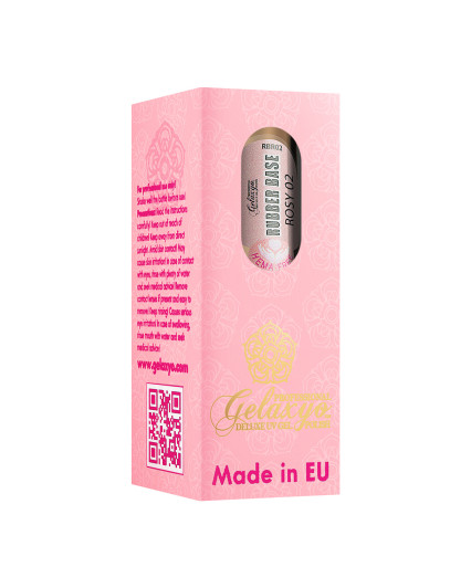 GELAXYO RUBBER BASE ROSY 02 - HEMA FREE 15ml
