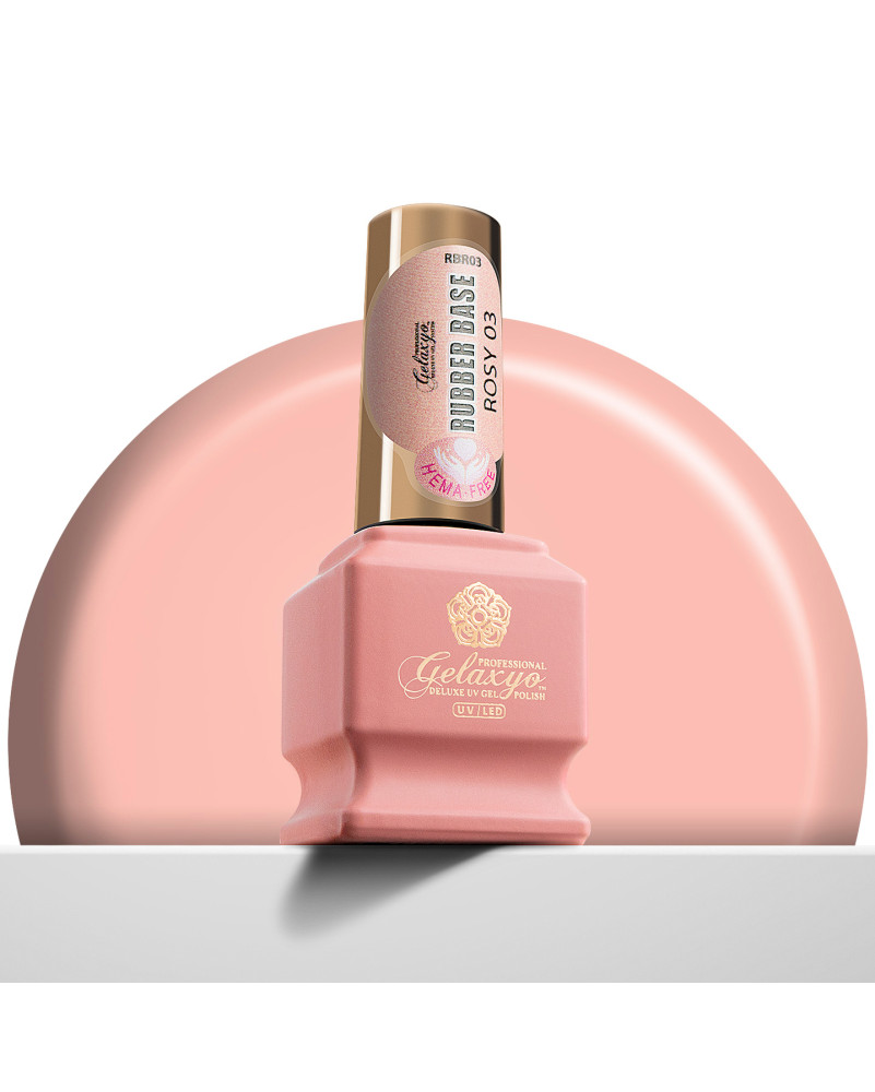 GELAXYO RUBBER BASE ROSY 03 - HEMA FREE 7ml
