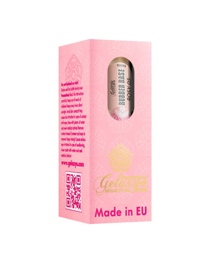 GELAXYO RUBBER BASE ROSY 05 - HEMA FREE 15ml