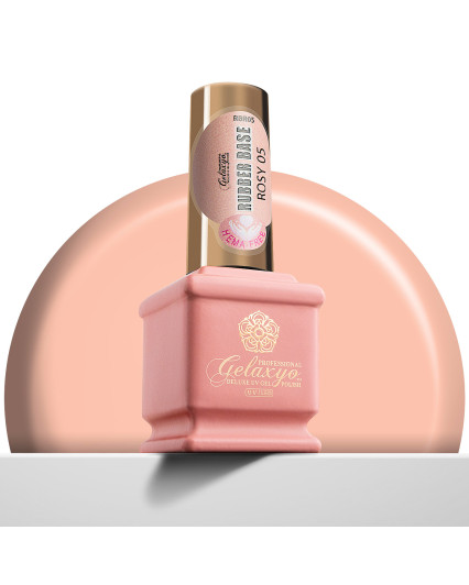 GELAXYO RUBBER BASE ROSY 05 - HEMA FREE 15ml