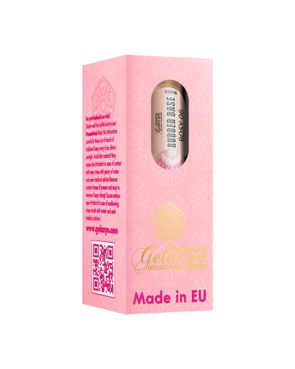 GELAXYO RUBBER BASE ROSY 06 - HEMA FREE 15ml