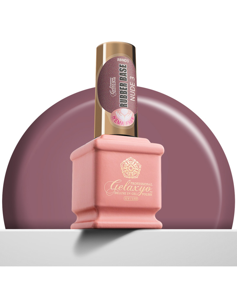 GELAXYO RUBBER BASE NUDE 03 - HEMA FREE 15ml
