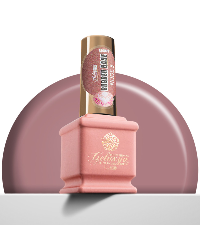 GELAXYO RUBBER BASE NUDE 05 - HEMA FREE 15ml