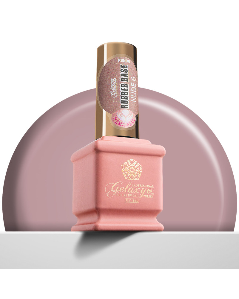 GELAXYO RUBBER BASE NUDE 06 - HEMA FREE 15ml
