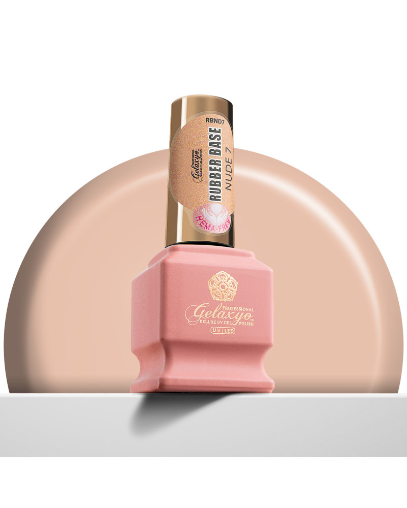 GELAXYO RUBBER BASE NUDE 07 - HEMA FREE 7ml