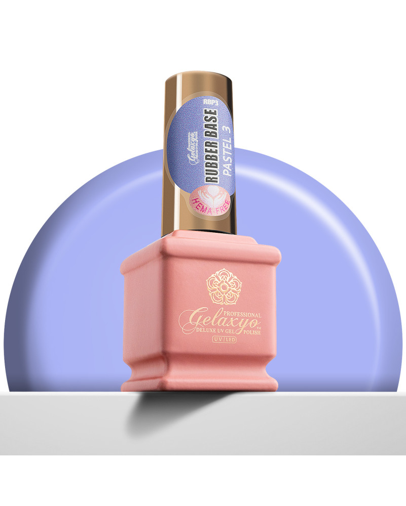 GELAXYO RUBBER BASE PASTEL 03 - HEMA FREE 15ml