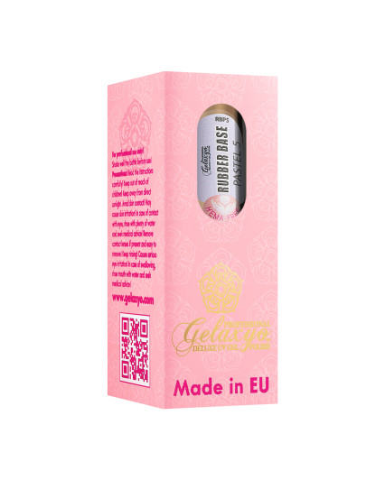 GELAXYO RUBBER BASE PASTEL 05 - HEMA FREE 15ml