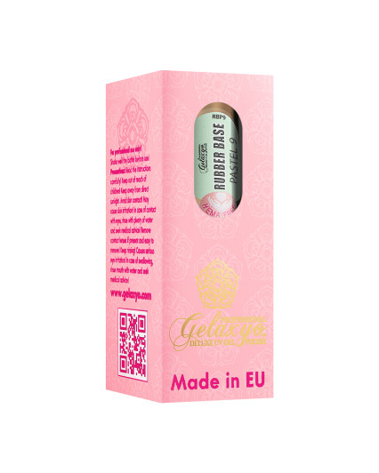 GELAXYO RUBBER BASE PASTEL 09 - HEMA FREE 15ml