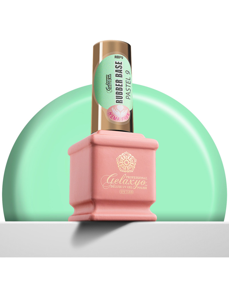 GELAXYO RUBBER BASE PASTEL 09 - HEMA FREE 15ml