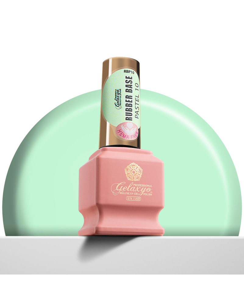 GELAXYO RUBBER BASE PASTEL 10 - HEMA FREE 7ml