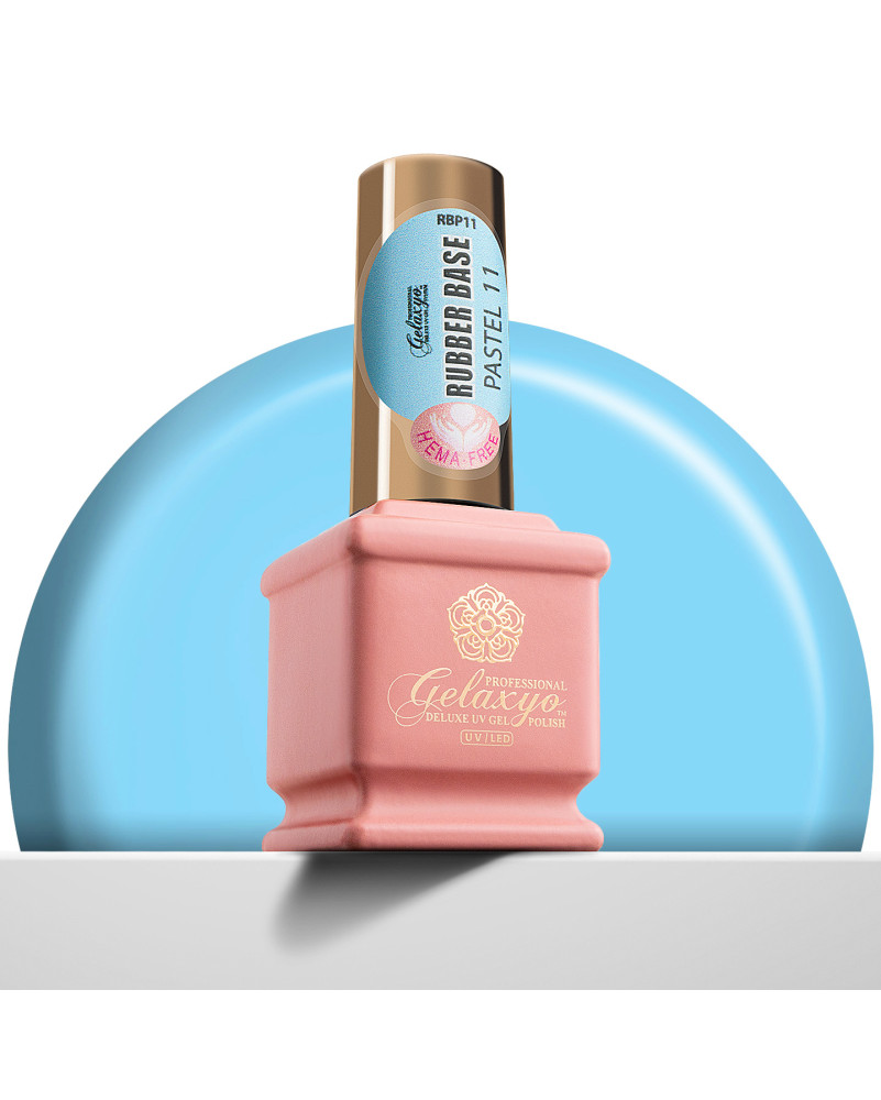 GELAXYO RUBBER BASE PASTEL 11 - HEMA FREE 15ml
