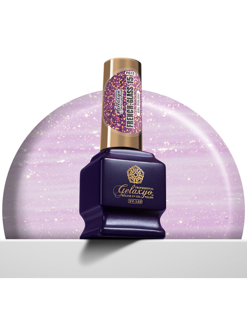 GEL POLISH FRENCH GLASS 15 - 7ml