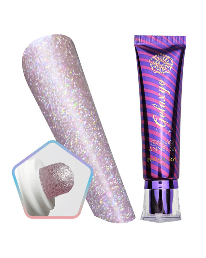 GELAXYO POLYACRYL GEL GLITTER PINK