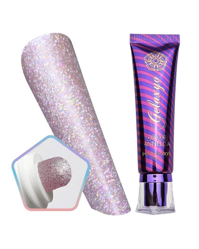 GELAXYO POLYACRYL GEL GLITTER PINK