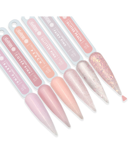 GELAXYO POLYACRYL GEL GLITTER PEACH