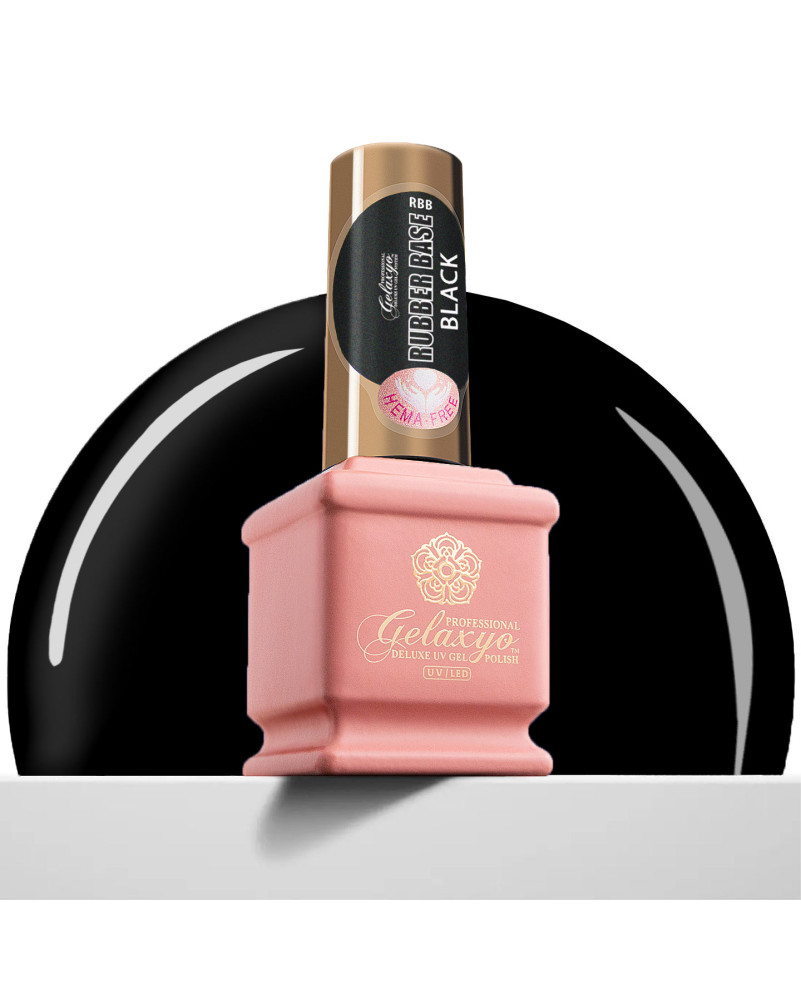 GELAXYO RUBBER BASE BLACK 15ml