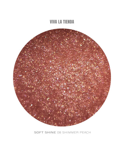 VIVA LA TIENDA POLYGEL SOFT SHINE 08 - SHIMMER PEACH - 15ml