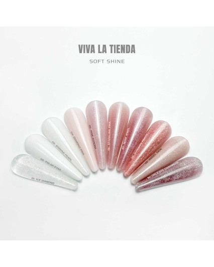 VIVA LA TIENDA POLYGEL SOFT SHINE 10 - DELICATE CASHMERE - 30ml