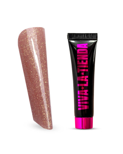 VIVA LA TIENDA POLYGEL SOFT SHINE 14 - CARAMEL GLEAM - 15ml
