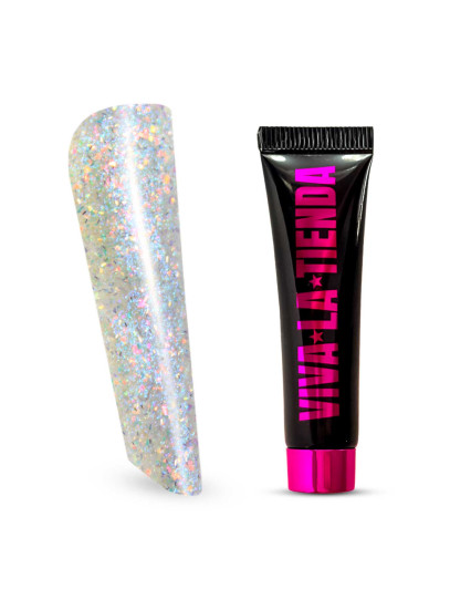 VIVA LA TIENDA POLYGEL SOFT SHINE 17 - GLITTER NOVA - 15ml