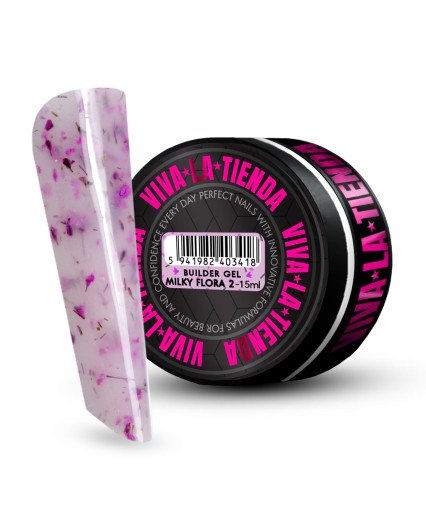 VIVA LA TIENDA MILKY FLORA 02 - 15ml - BUILDER GEL