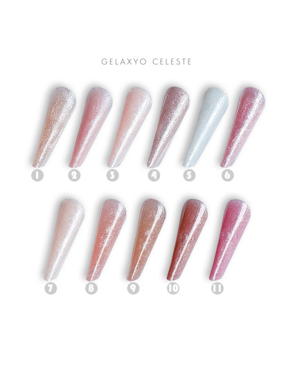 GELAXYO CELESTE 08 - 15ml GEL AUTONIVELANT