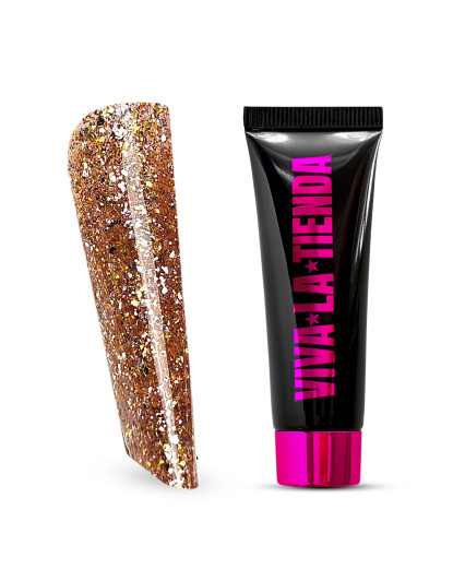 VIVA LA TIENDA POLYGEL CRYSTAL 03 - HONEY STARDUST - 30ml