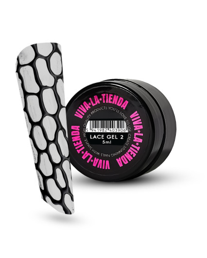 VIVA LA TIENDA LACE GEL 02 BLACK - 5ml