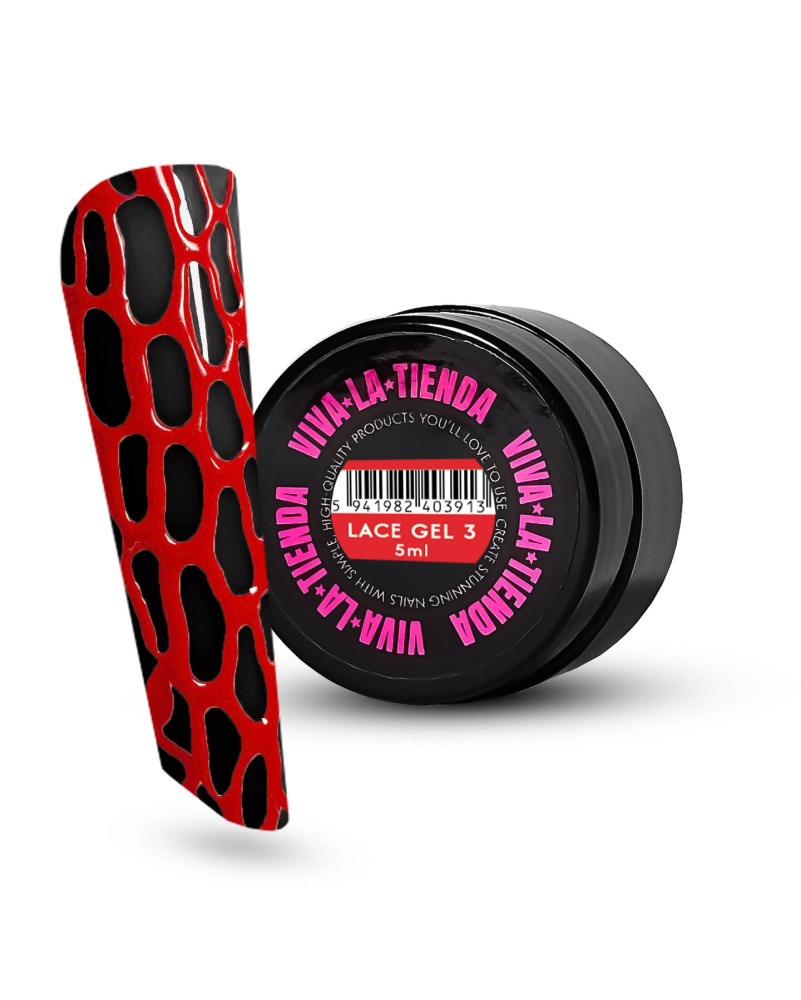 VIVA LA TIENDA LACE GEL 03 RED - 5ml