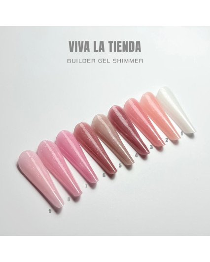 VIVA LA TIENDA BUILDER GEL SHIMMER 03 - 15ml