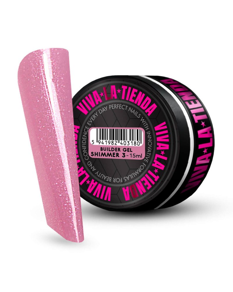 VIVA LA TIENDA BUILDER GEL SHIMMER 03 - 15ml