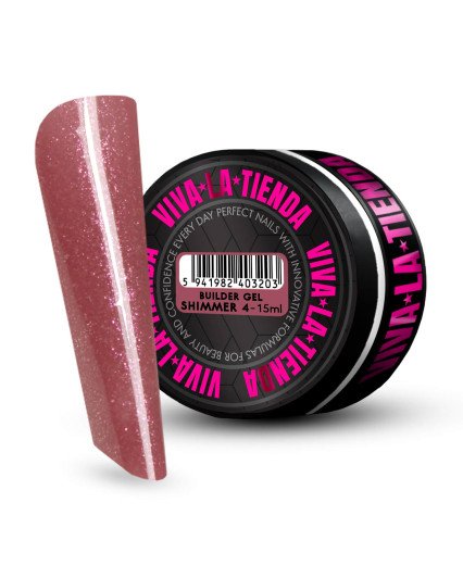 VIVA LA TIENDA BUILDER GEL SHIMMER 04 - 15ml