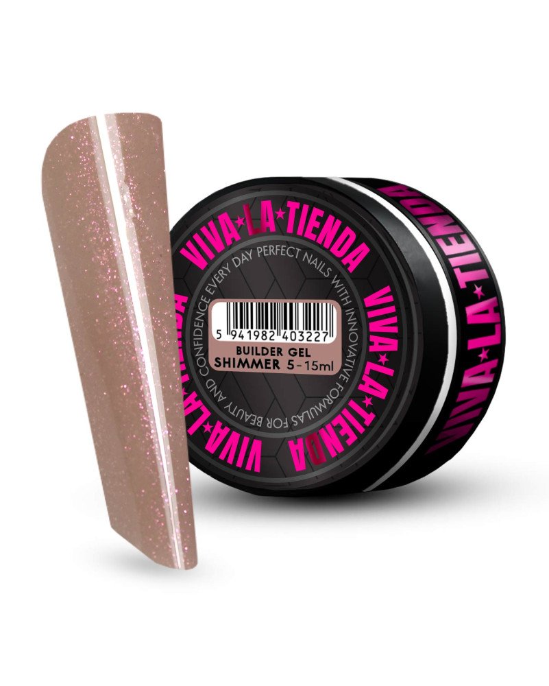 VIVA LA TIENDA BUILDER GEL SHIMMER 05 - 15ml